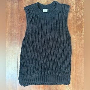 Abercrombie & Fitch Black Knit Crew Neck Sweater